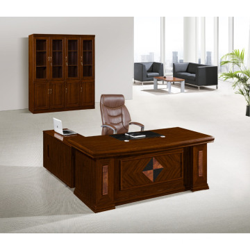 Wooden Panel Office Executive Table Manager Schreibtisch Links Rechts Return Manager Tisch Büromöbel